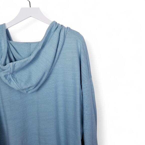 LOFT Ann Taylor Tunic Hoodie 100% Cotton - Size XL - Picture 6 of 9